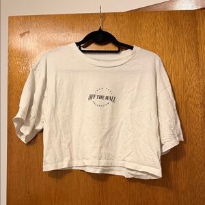 Vans brand skater crop tee